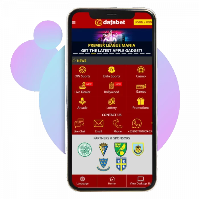 Dafabet Mobile Website and App for iOS and Android (2019)