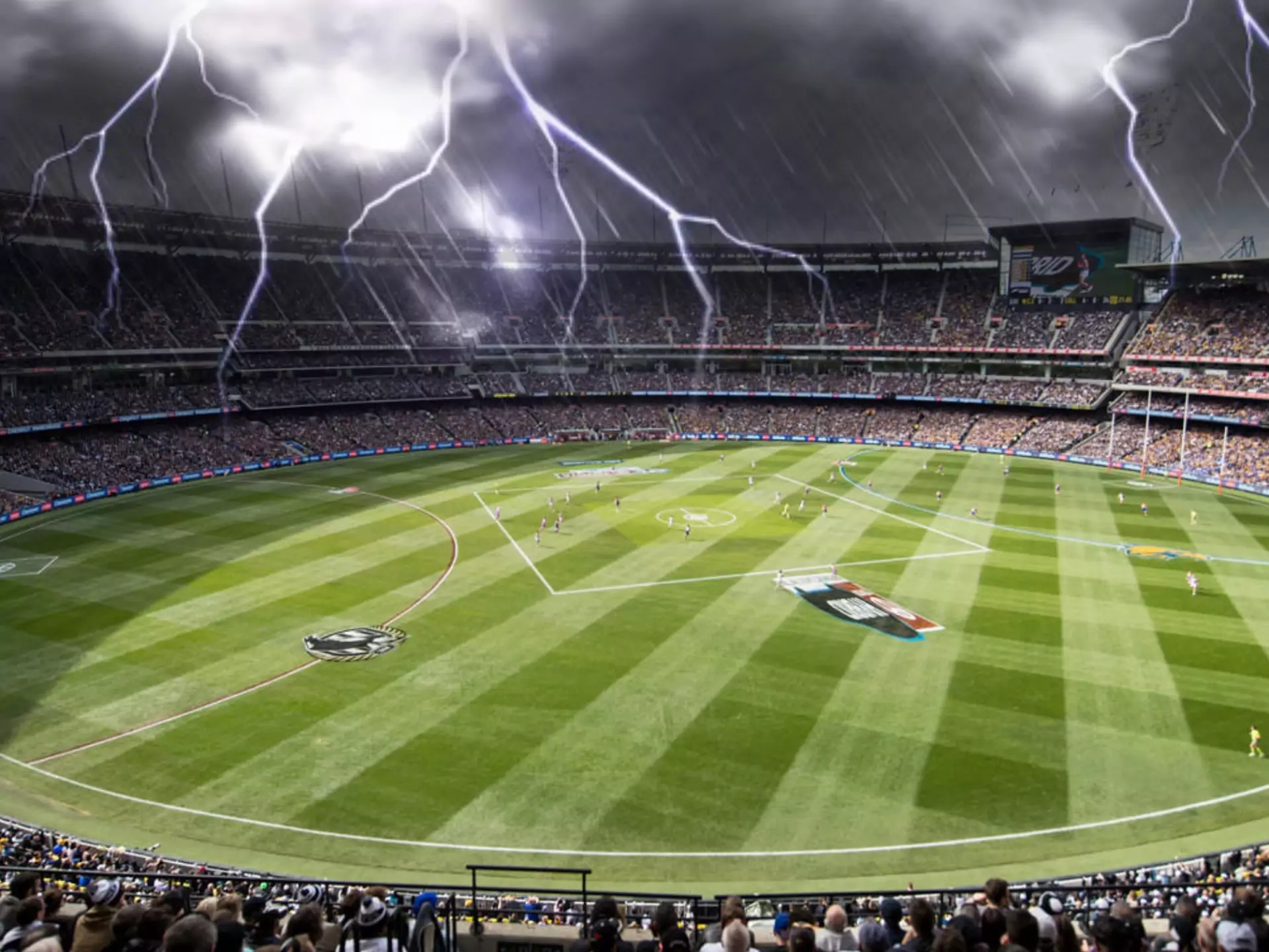 Weather has a big influense on a cricket match's result.