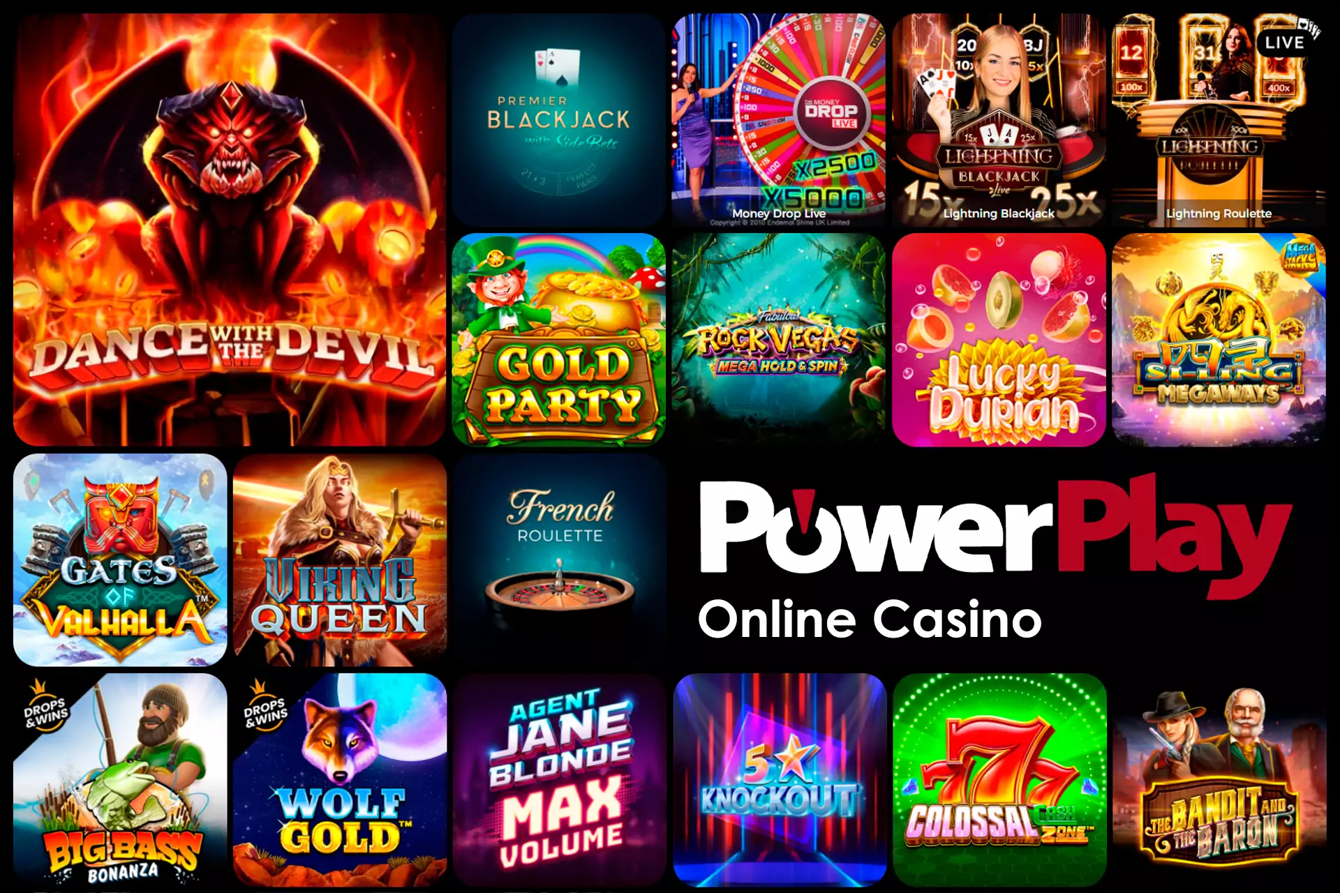 If you are also a casino player, try slots and live casino games at Power Play.