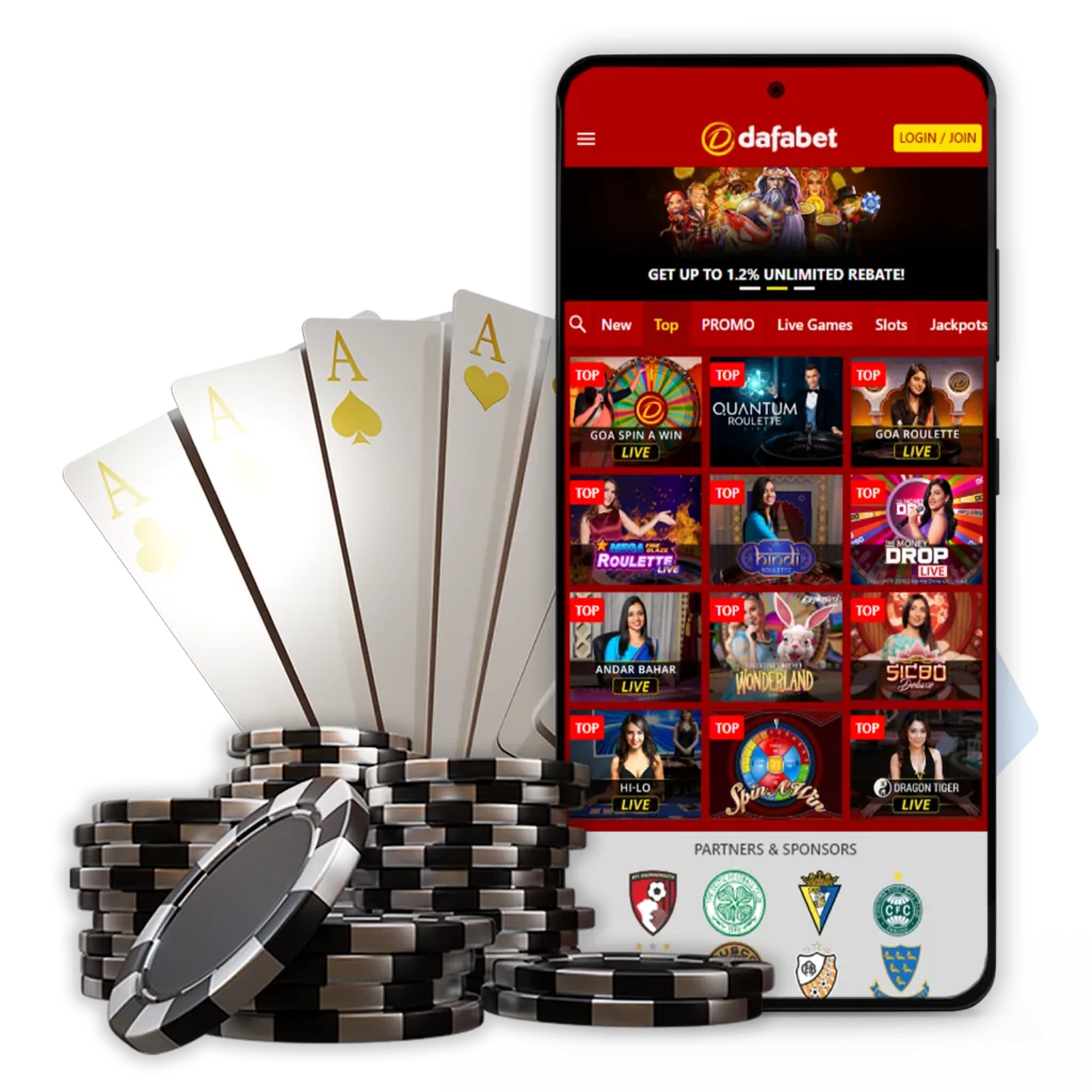 Dafabet Casino India: Games, How to Start, Bonus Up to INR 20,000