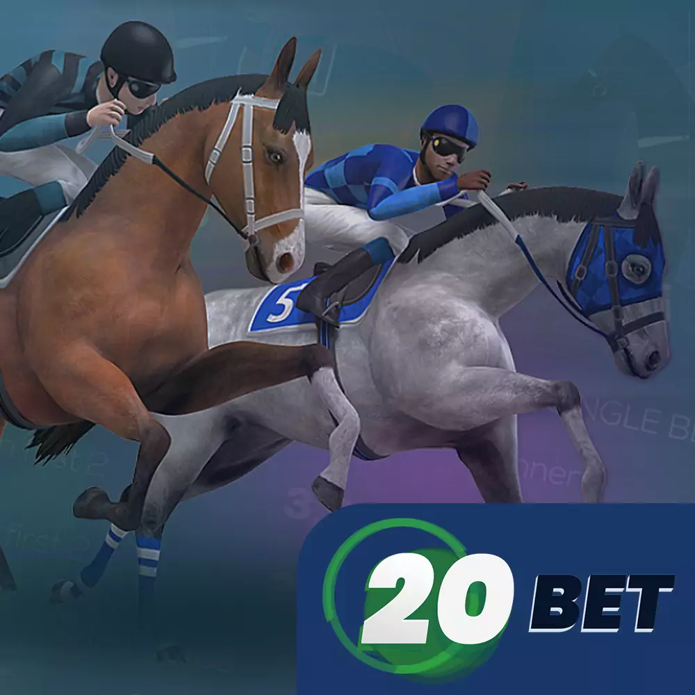 Bet on virtual sports in 20bet app.