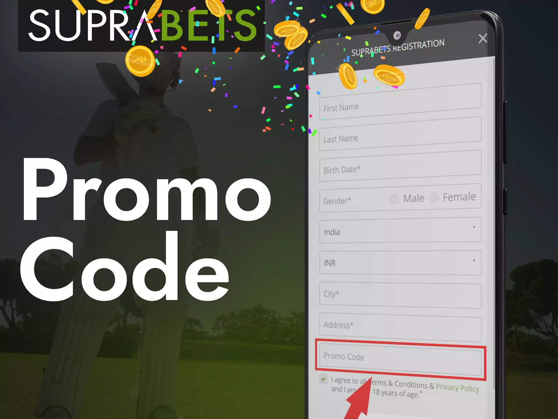 Get a special promo code Suprabets and enjoy pleasant bonuses.