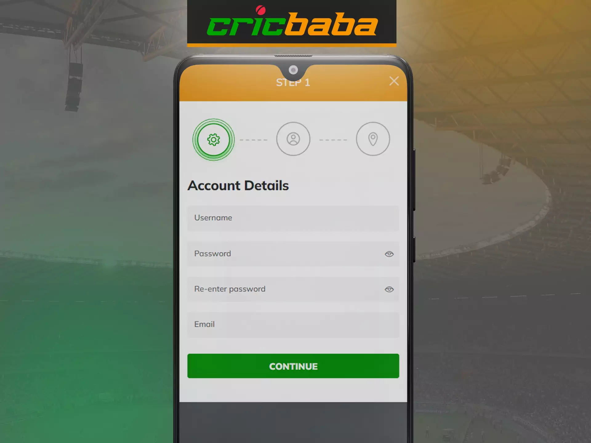 Register on Cricbaba, it's simple and you will get all the functions without limits.