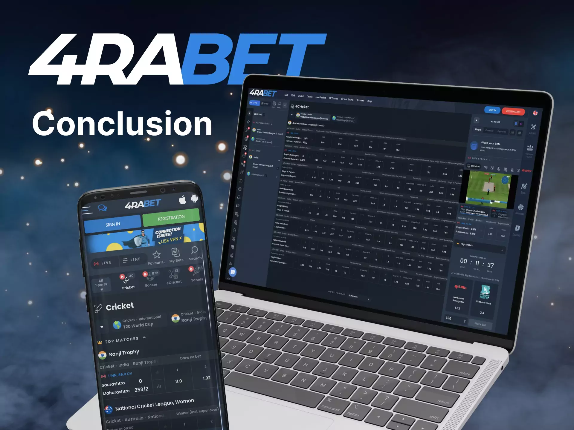 In 4rabet you can bet on matches of your favorite teams, play different games and use a user-friendly interface.