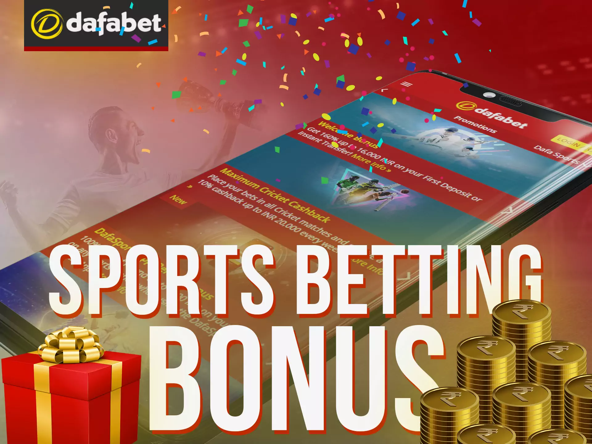 Bet on sports with Dafabet app and get bonus.