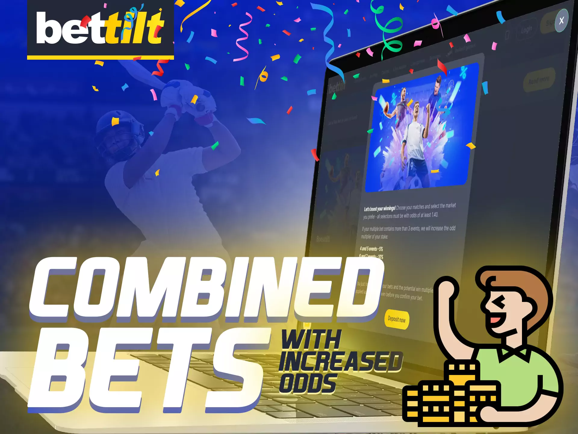 At Bettilt you can combine your bets.