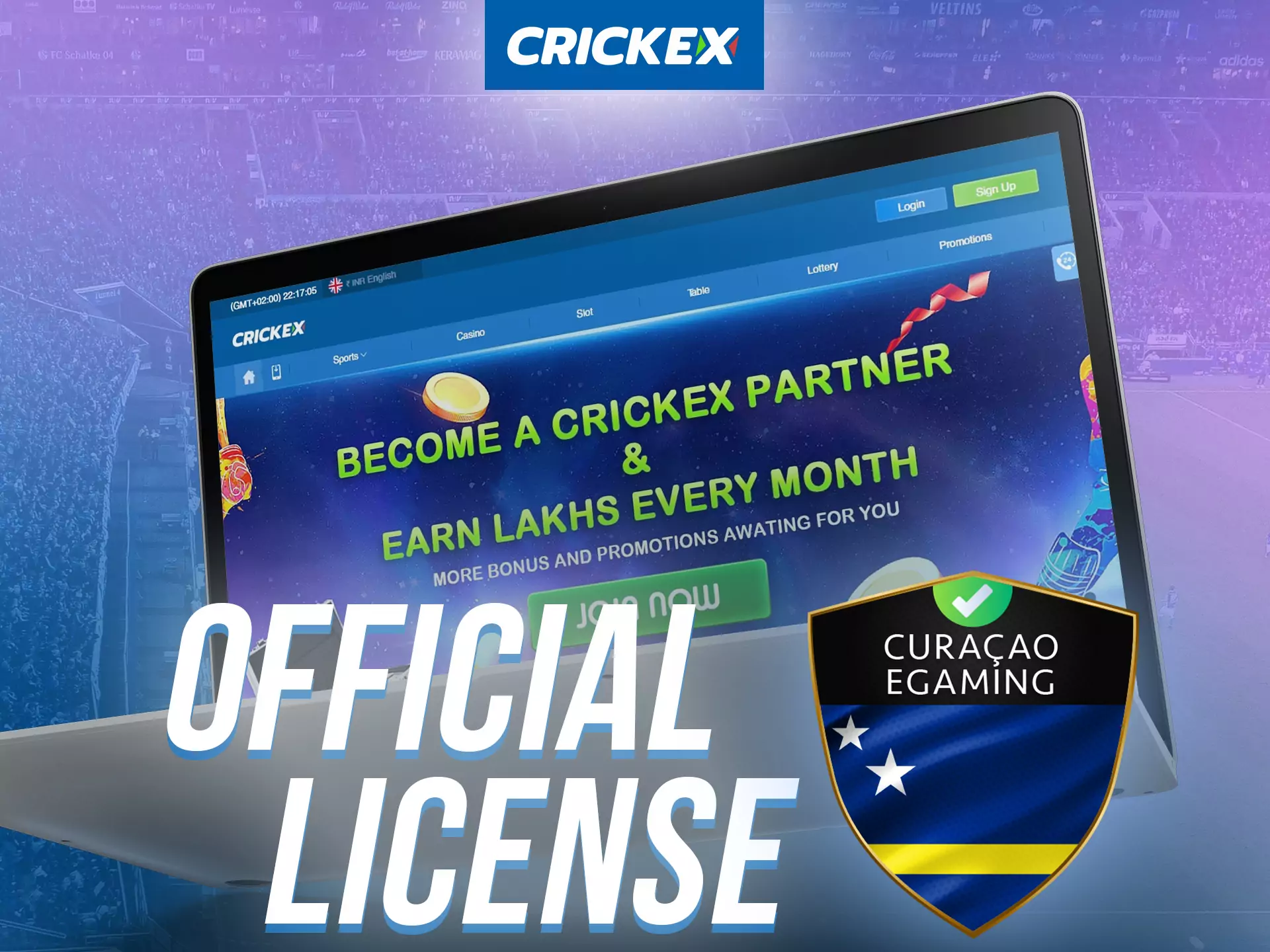 Crickex has an official license and it is safe for users.