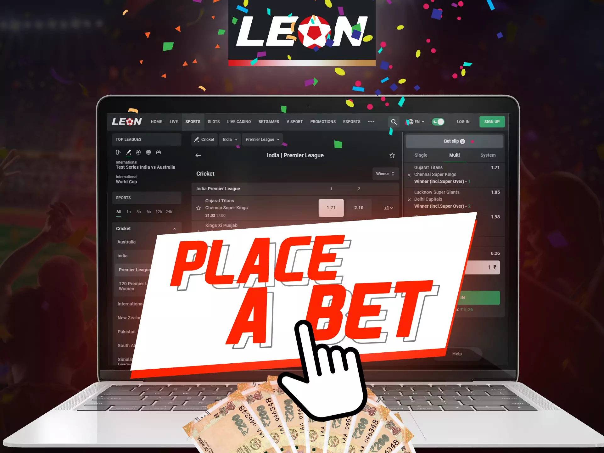 With these instructions, betting on Leonbet is easy and straightforward.