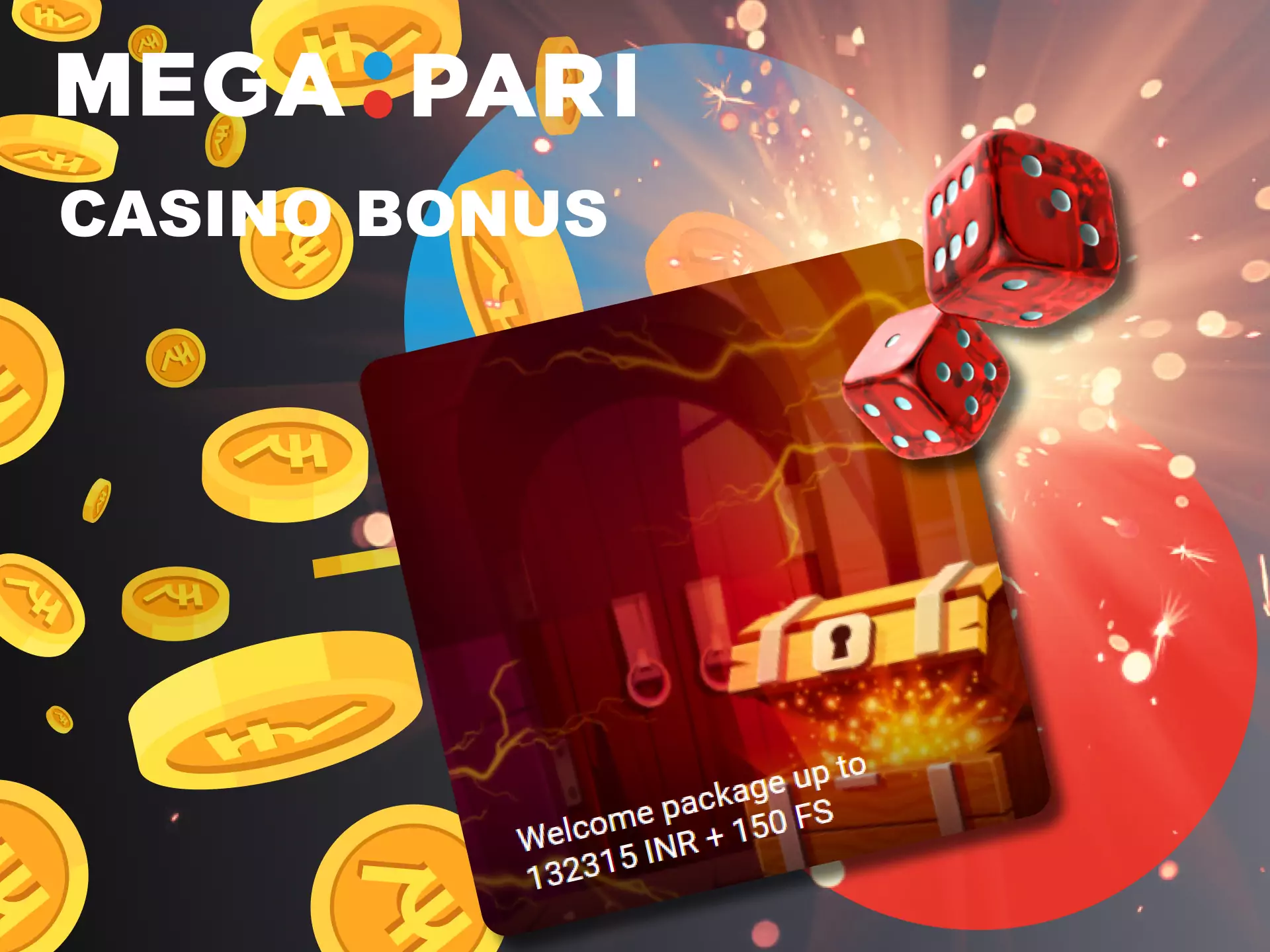 At the Megapari app, be sure to get your casino bonus.