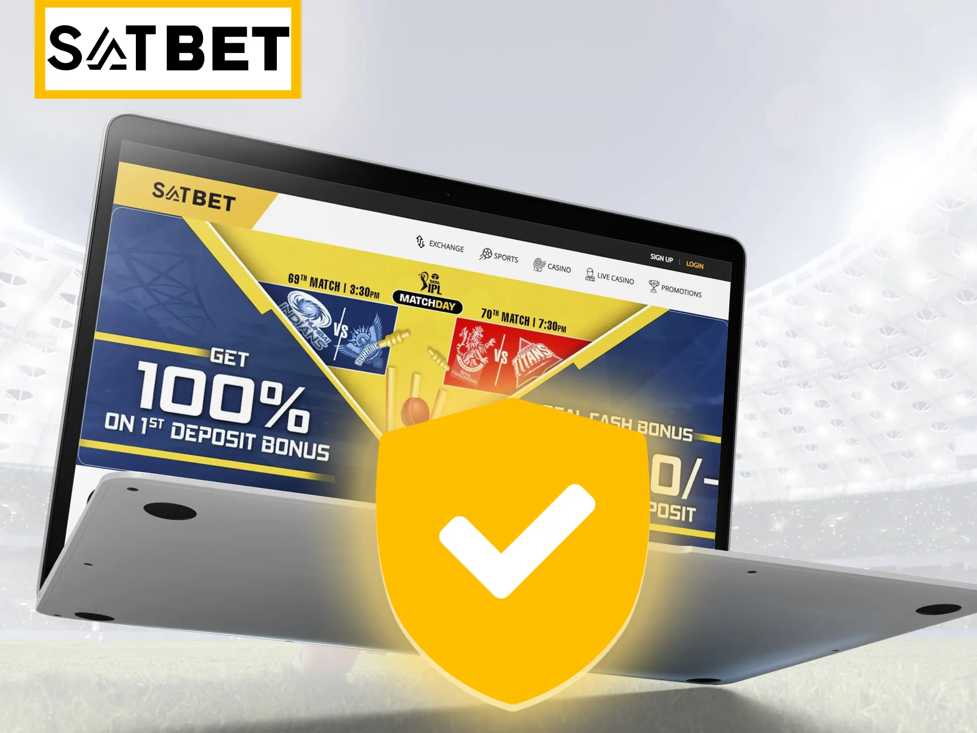 Satbet secures all of you private data.