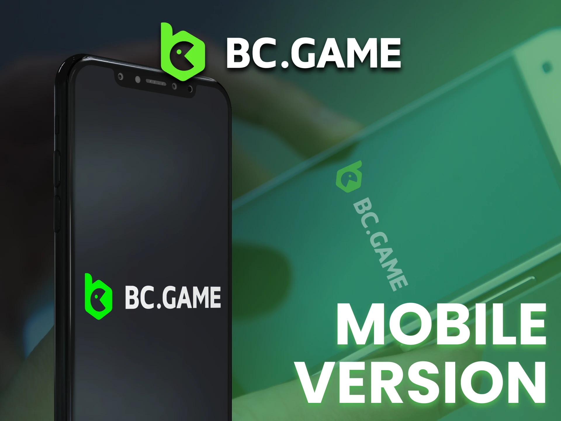 Use BC Game mobile version of website on your mobile devices.