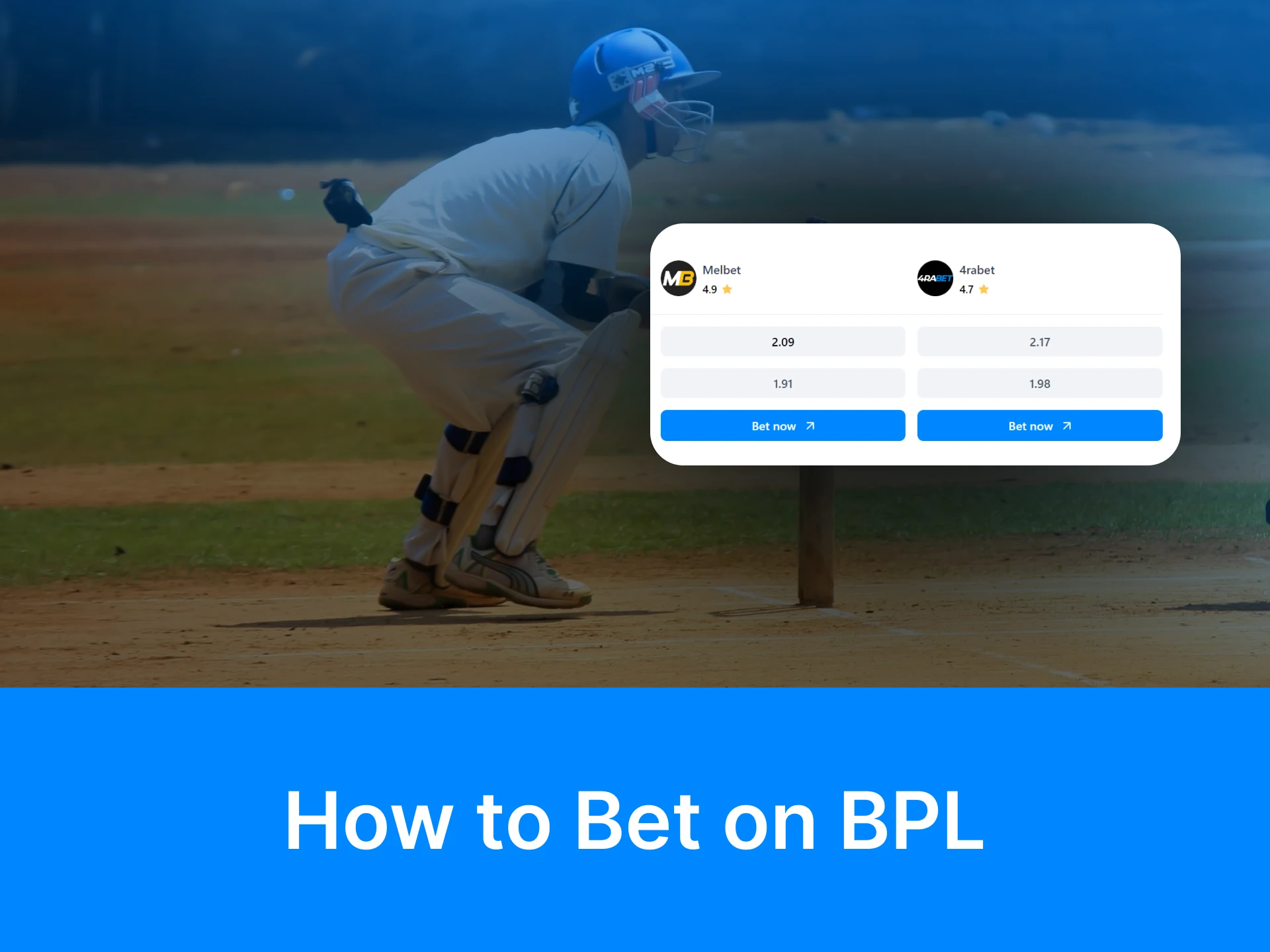 You have to create a betting account on the site of a bookmaker's office to place bets.