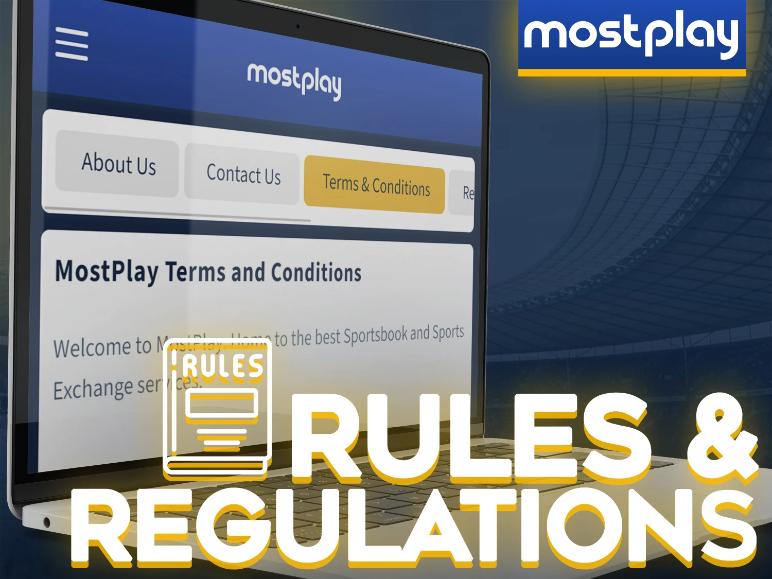 Follow the Mostplay rules when you bet and play at the casino.