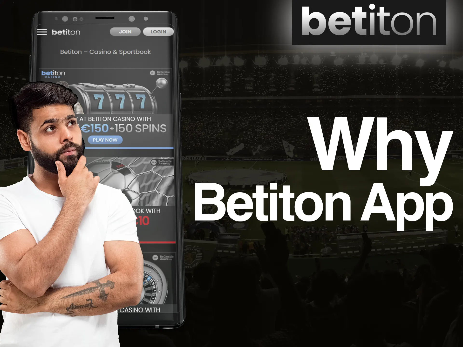 Learn more about the special features of the Betiton app.