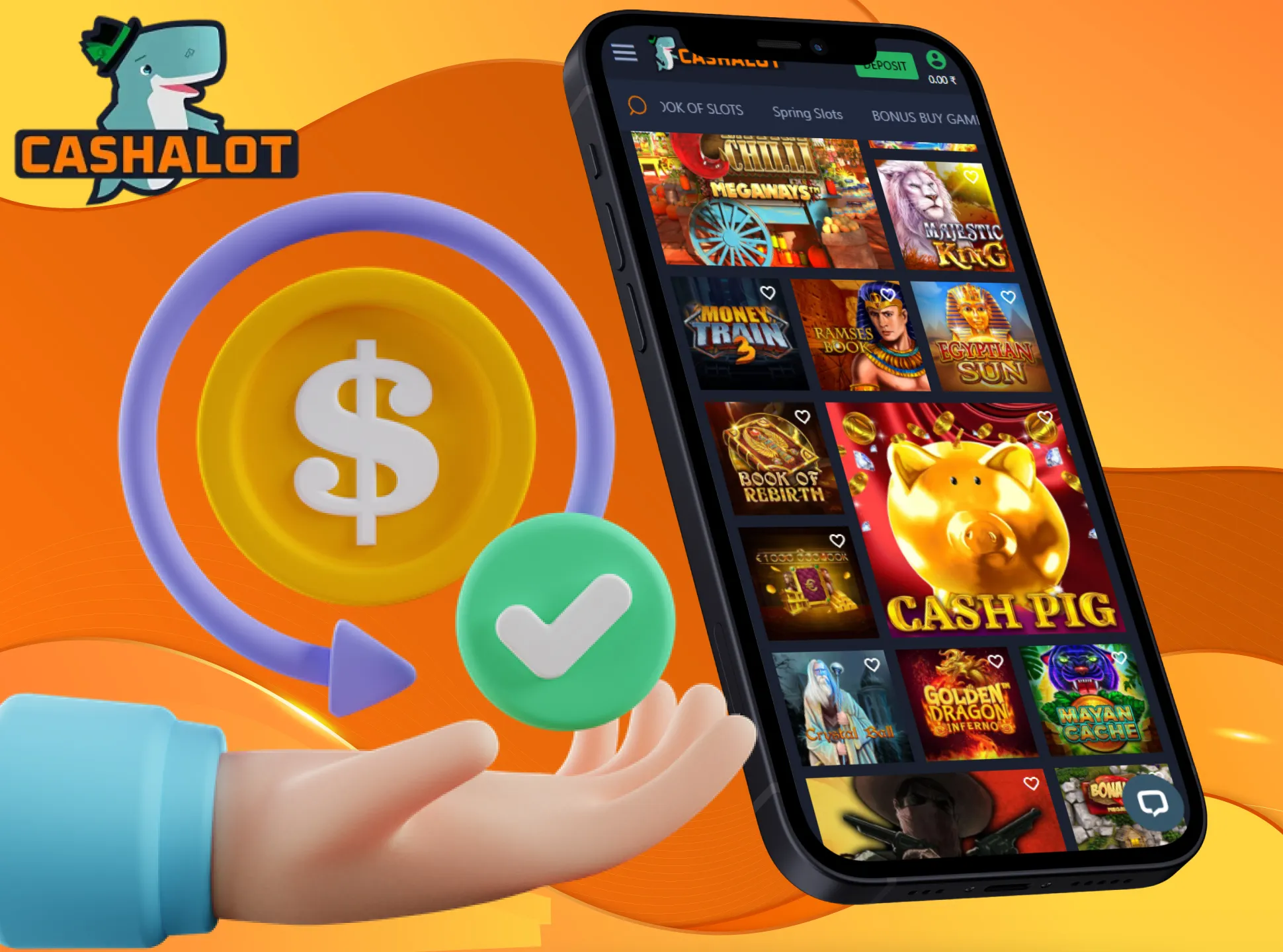 The Cashalot app is a great app to use all the time.