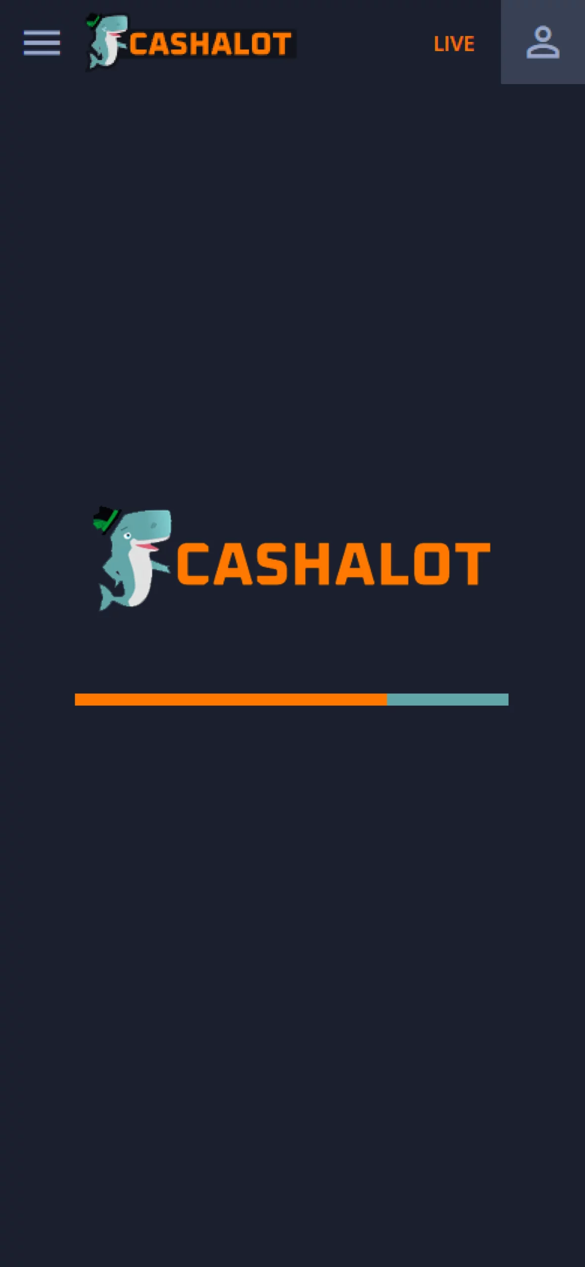 Download and install the Cashalot app.