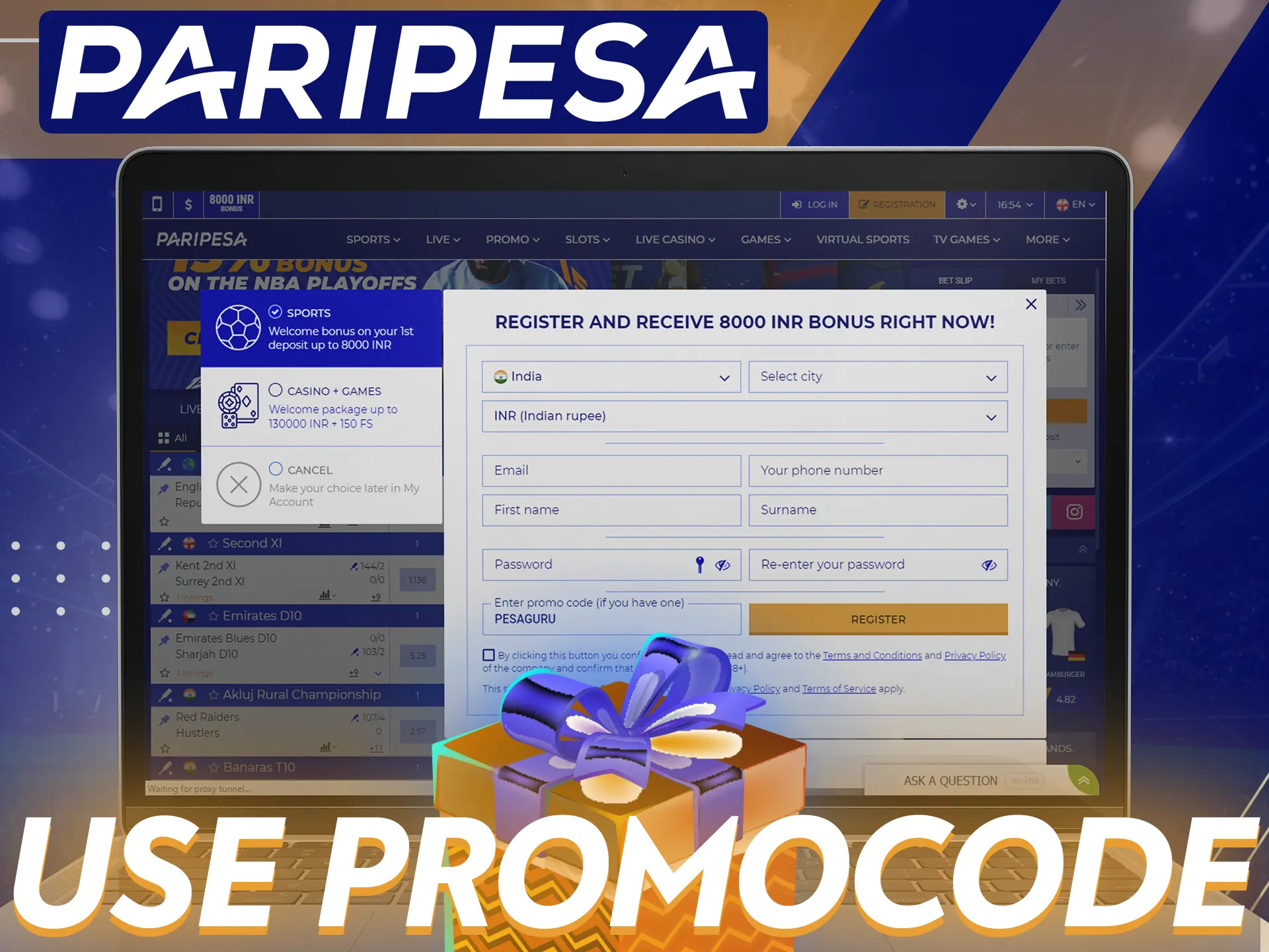 Learn how to take advantage of Paripesa promo codes.