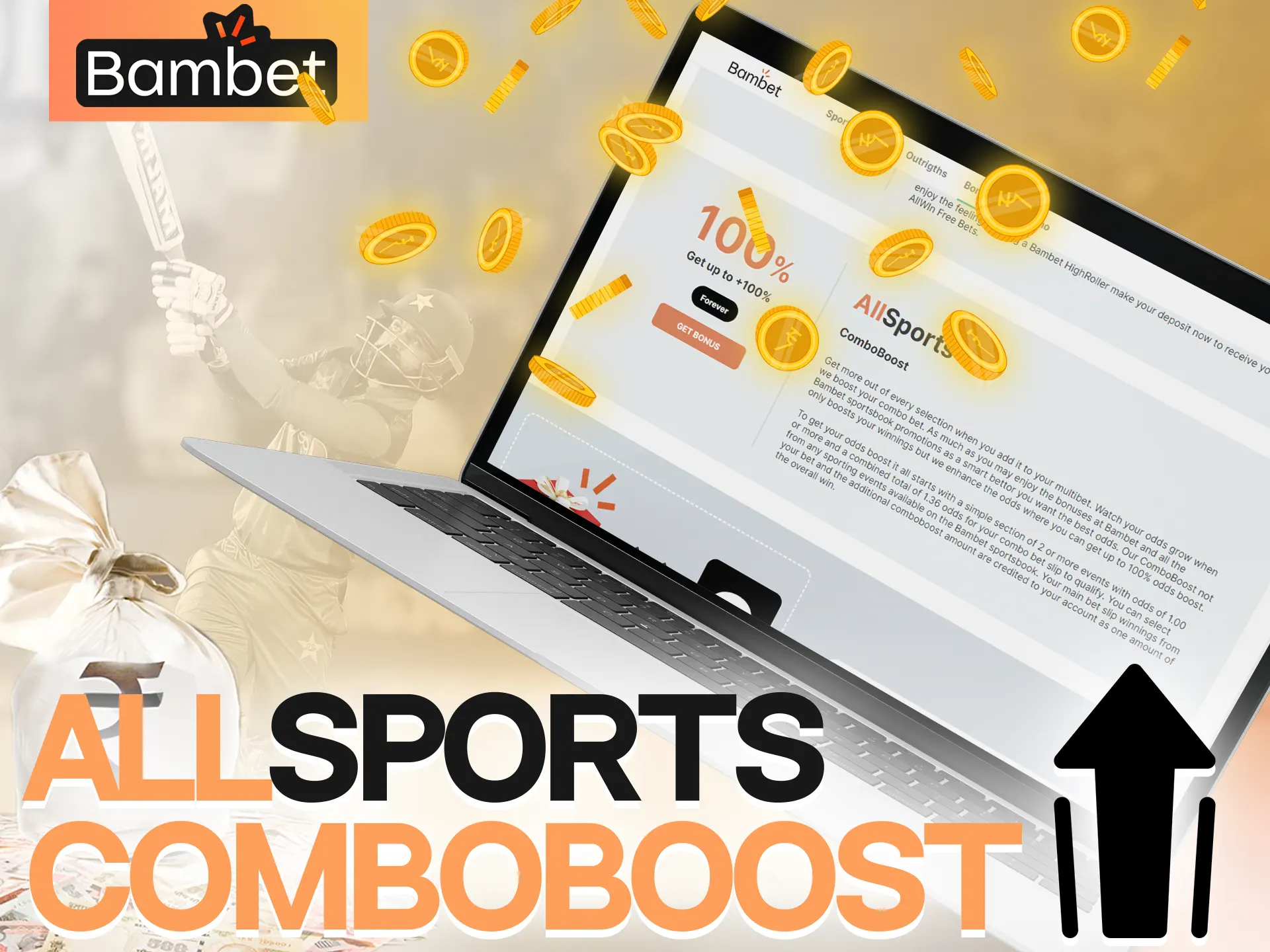 Take advantage of the Allsports bonus from Bambet.