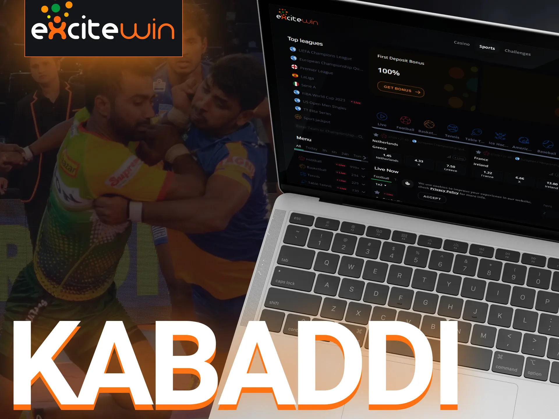 Place your kabaddi bets with Excitewin.