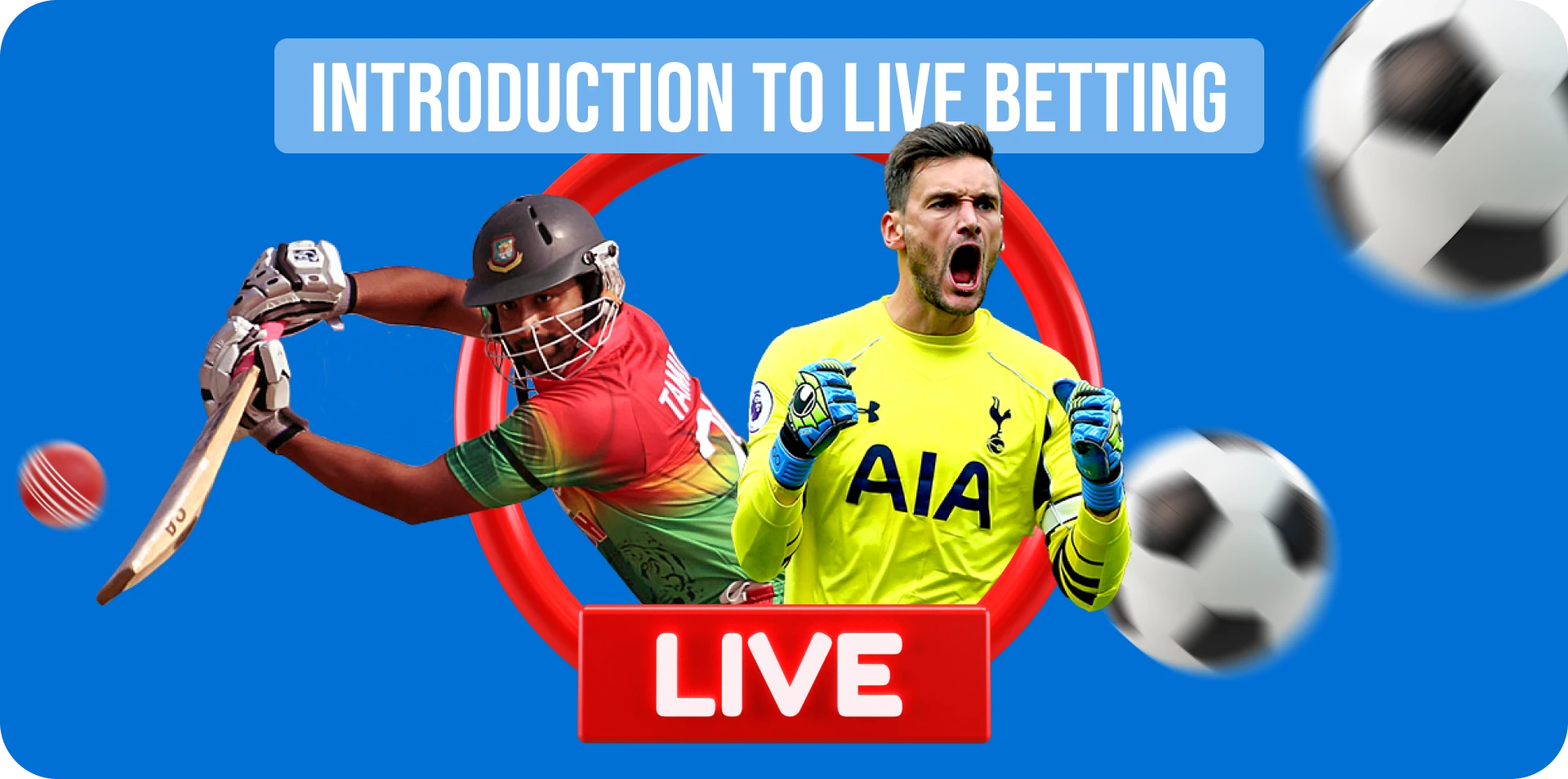 Learn how to bet on live sporting events.