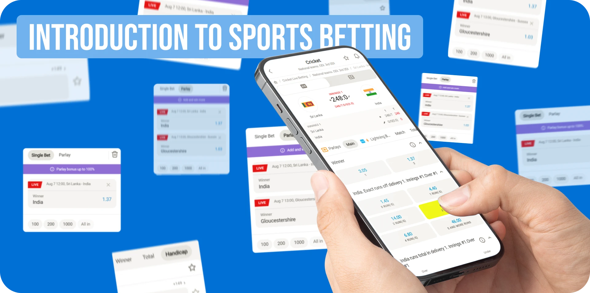 This module contains lessons on types of sports betting.