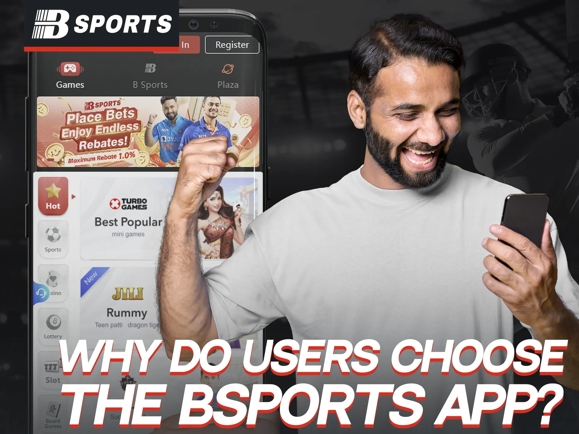 There are several reasons why players from all over the world choose the Bsports app for sports betting.