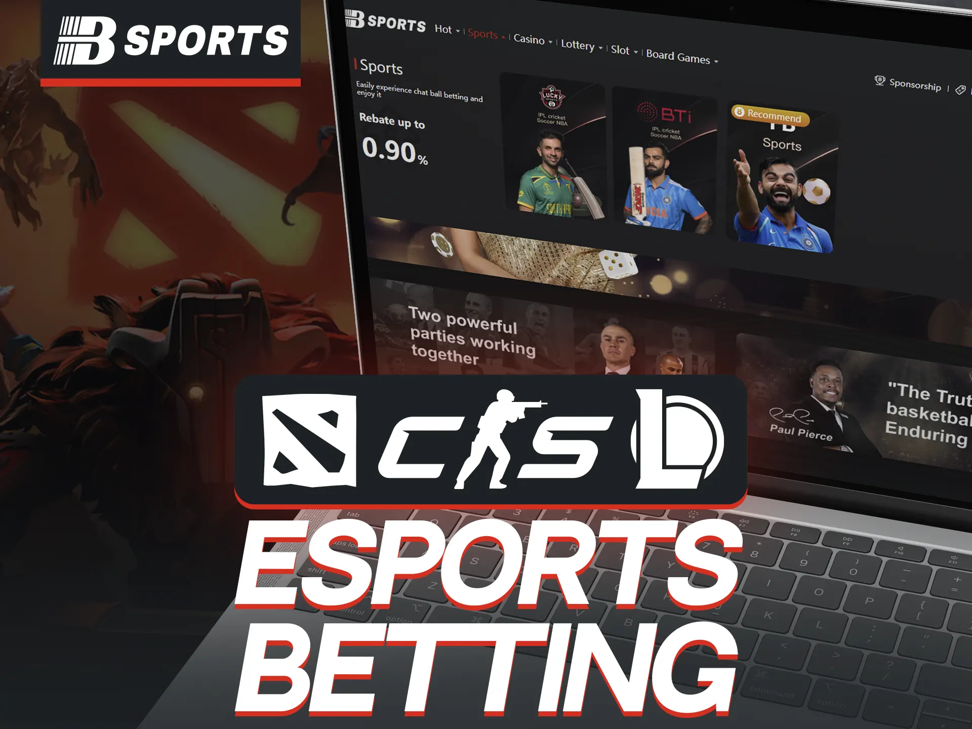 What ESports disciplines are available in BSports.