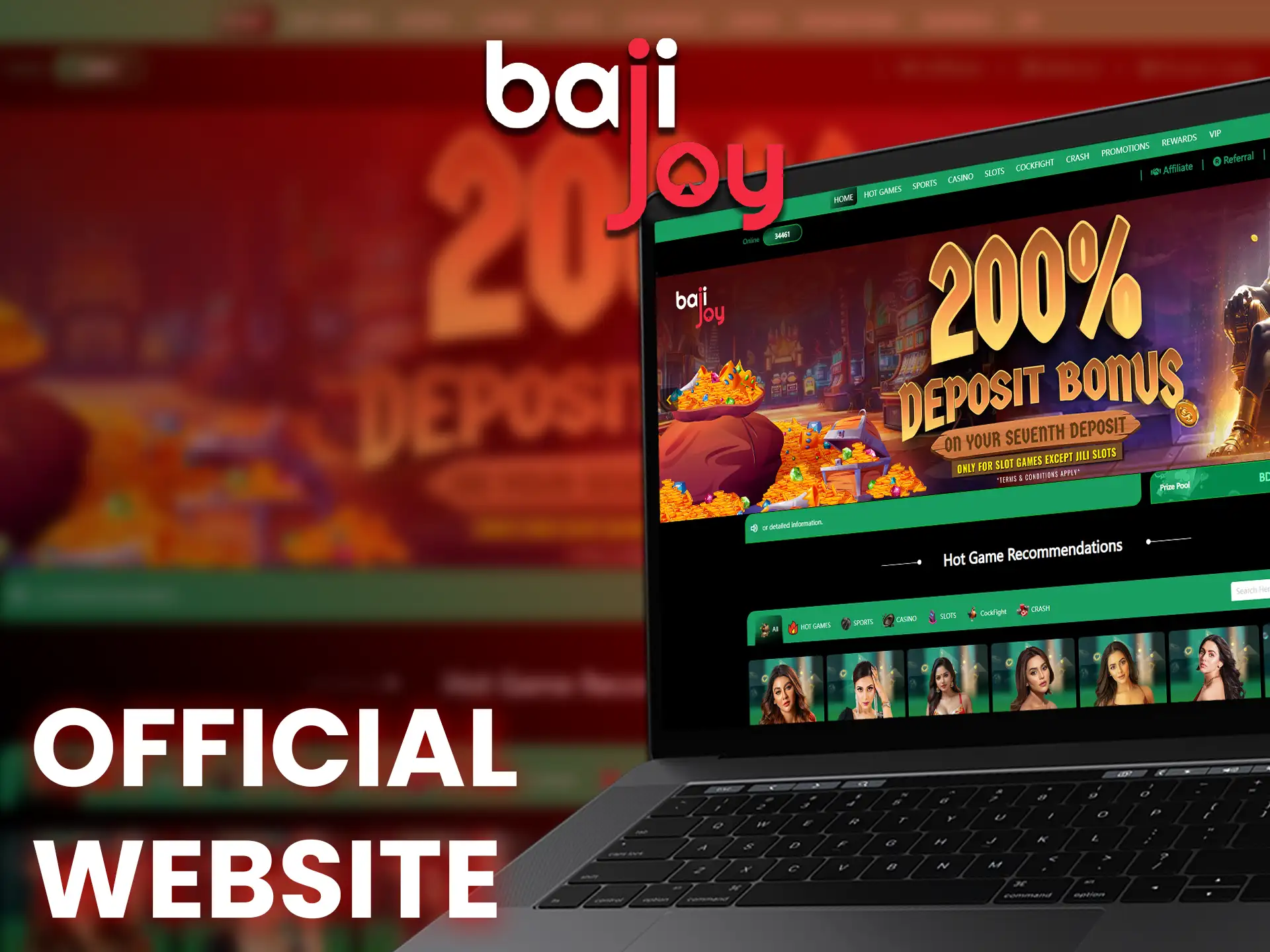 Enjoy a variety of benefits when you play at the fully legal Bajijoy platform.