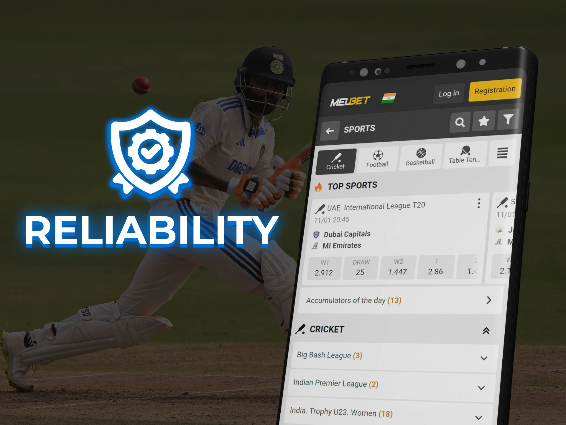 Here are the reliable cricket betting apps.