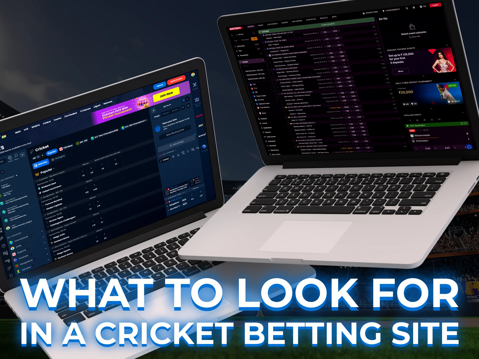 How to choose the best cricket betting site.