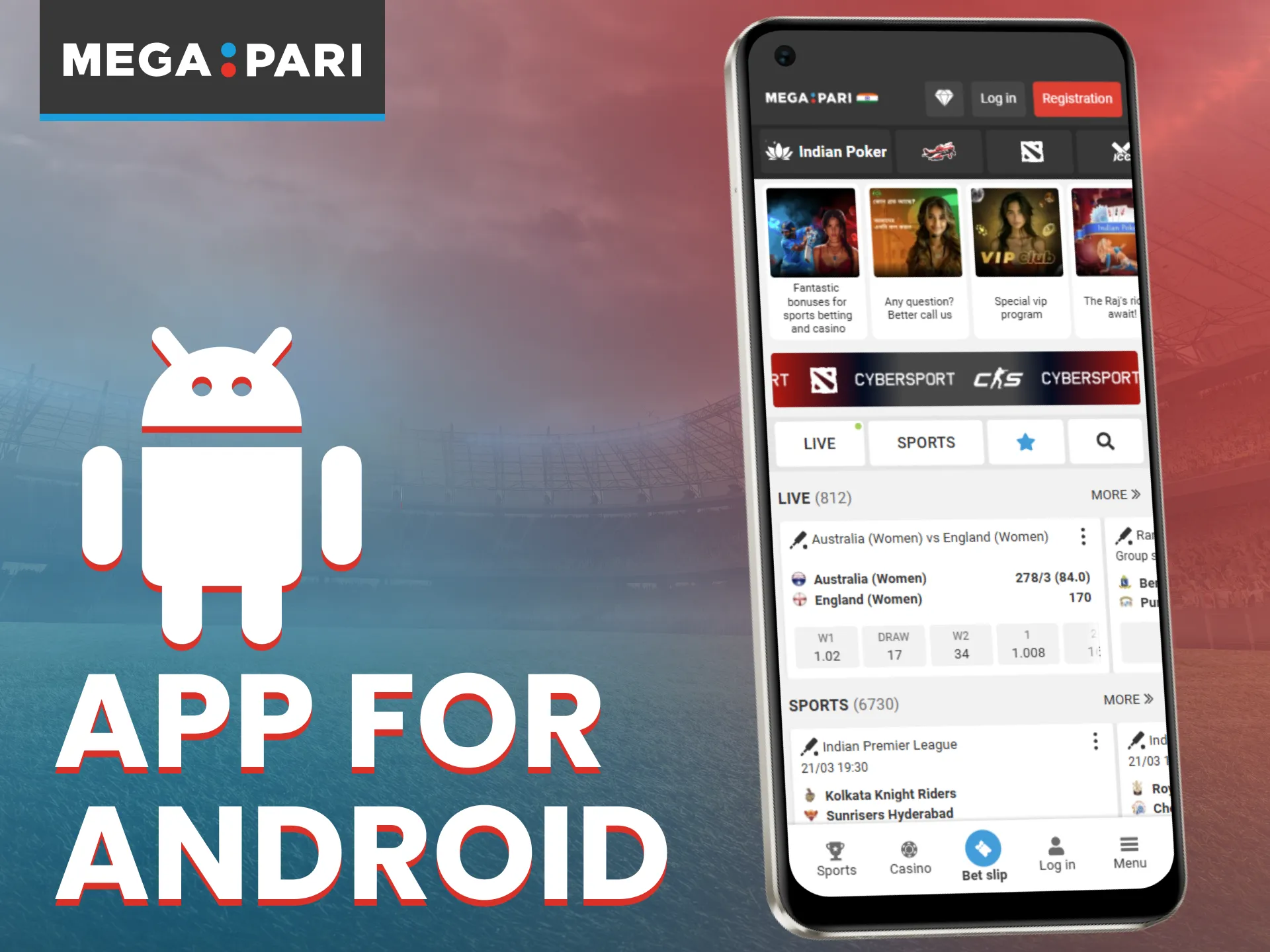 Users can securely install the Megapari application on their Android devices.