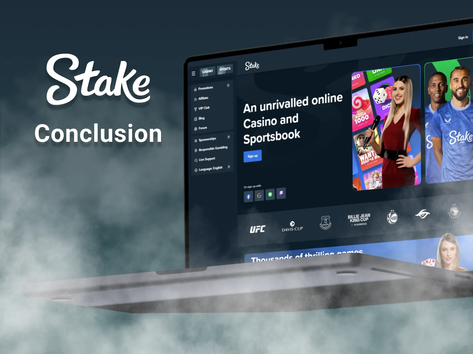 Stake is a renowned platform for sports betting and online gambling.