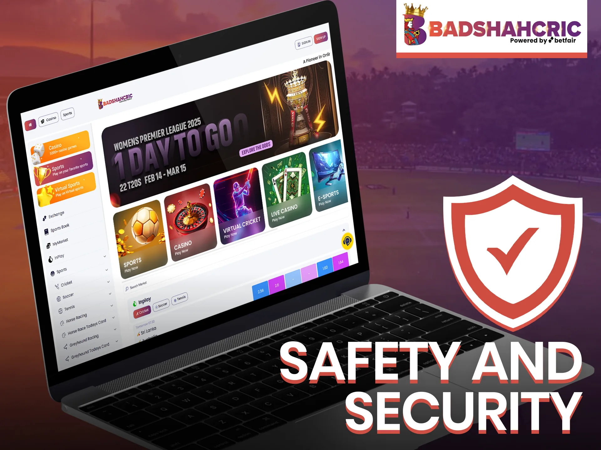 With Badshahcric, your data is safe.