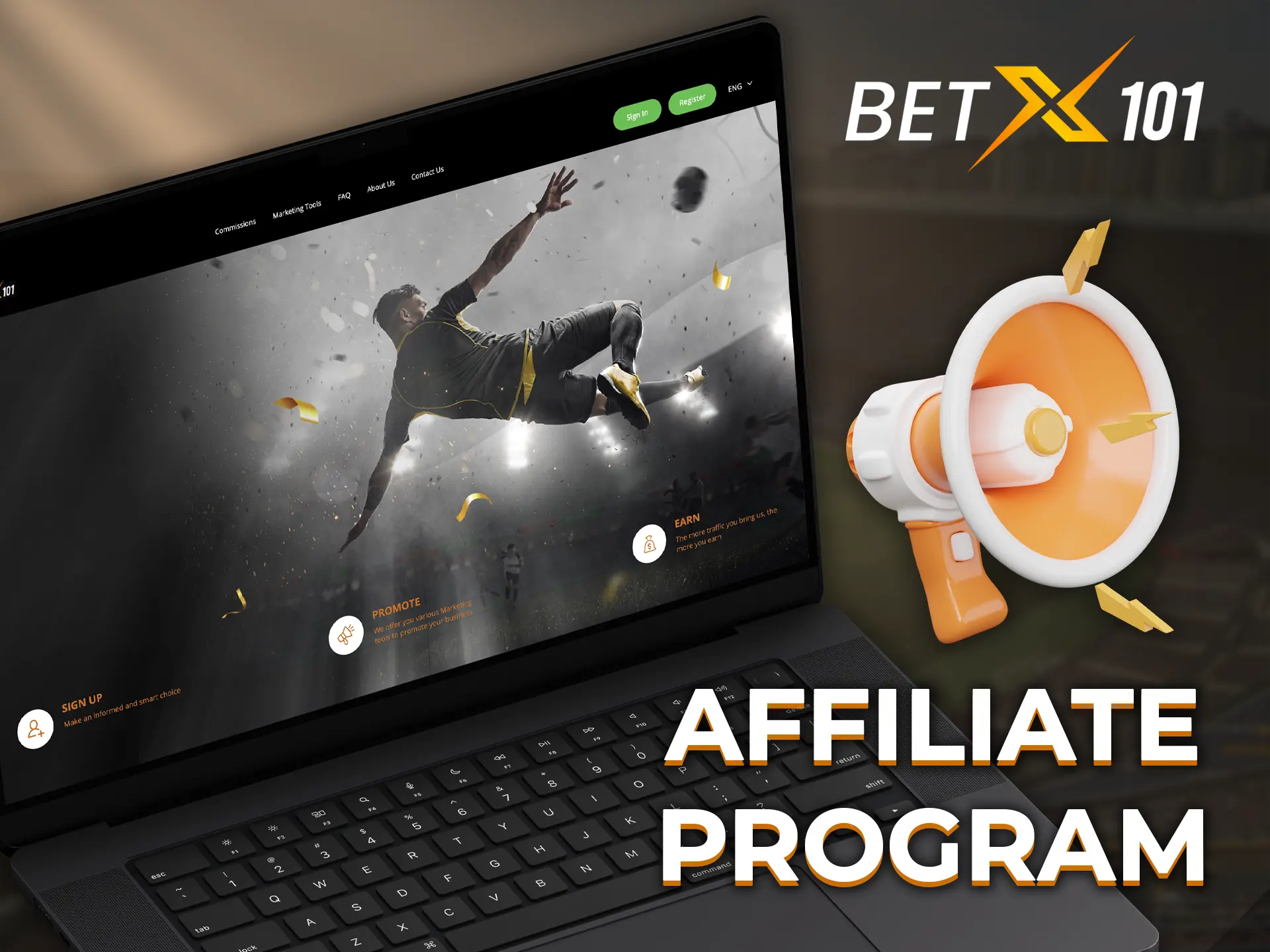 The affiliate programme from Betx101 is a great way to make good money and succeed.