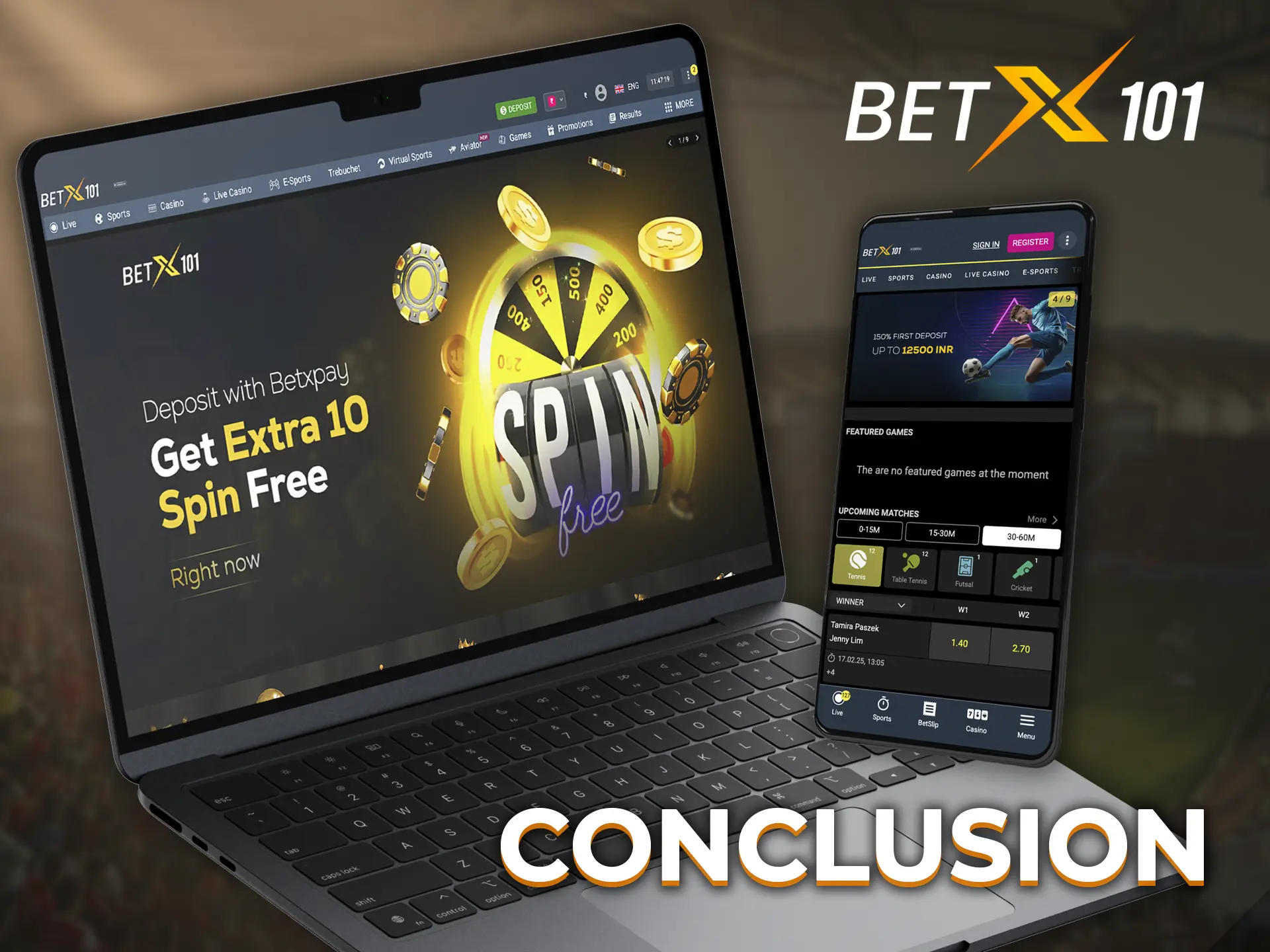 Play and have unforgettable fun with your winnings at Betx101 Casino.