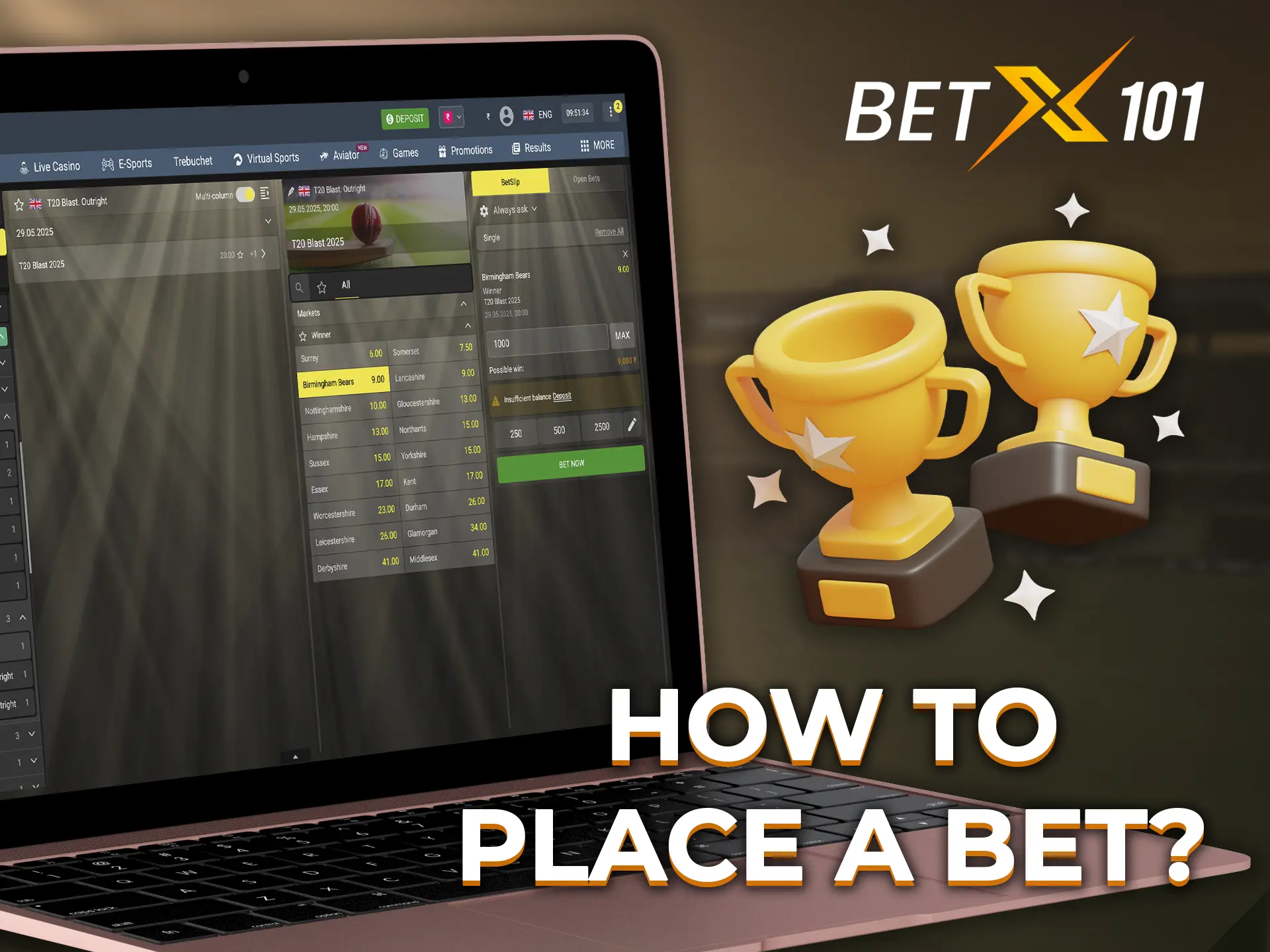 Learn how to bet on sports at Betx101 quickly and efficiently.