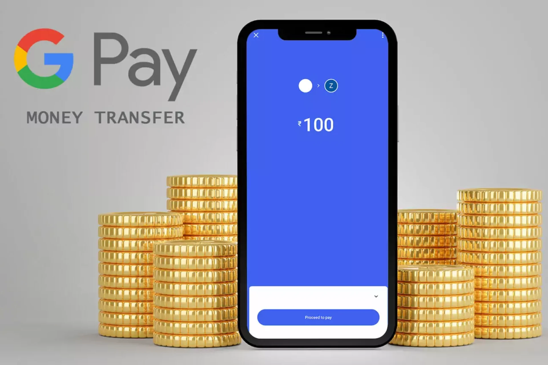 Transferring money from Indian bank to Google Pay is quick.