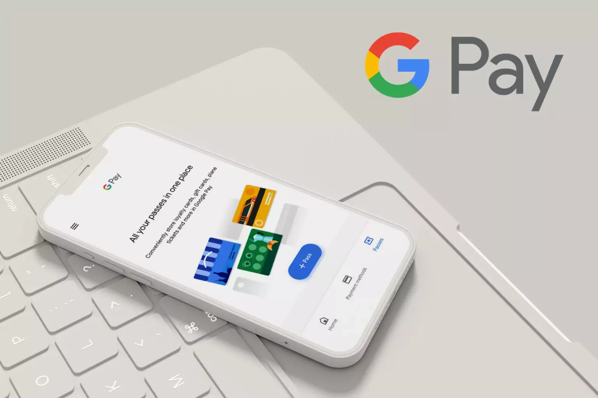 Google Pay keeps sensitive information private.