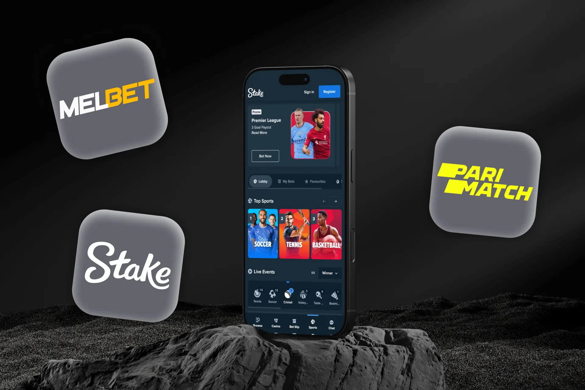 Many betting apps also support NetBanking.