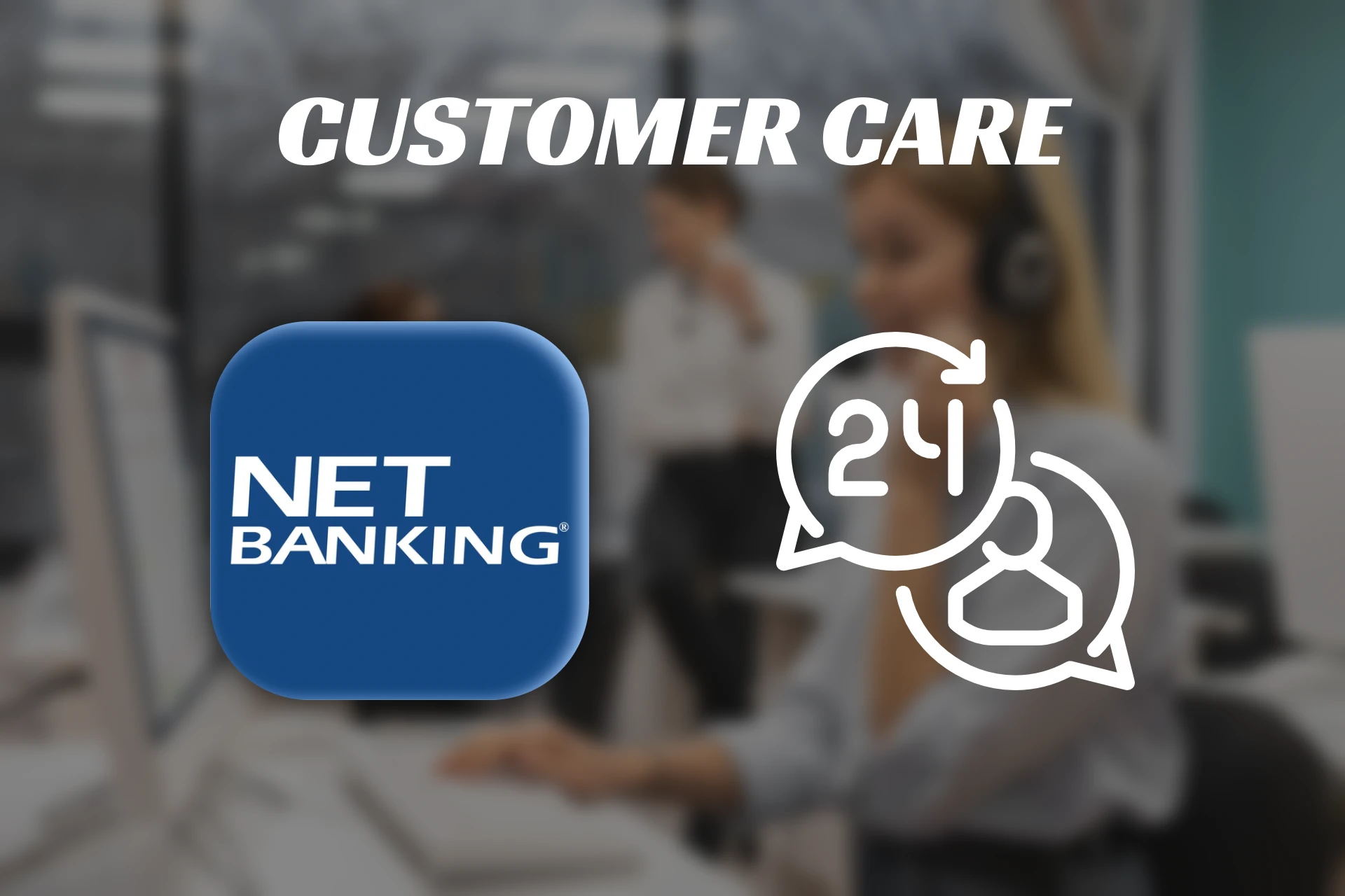 Contact NetBanking support through these methods.