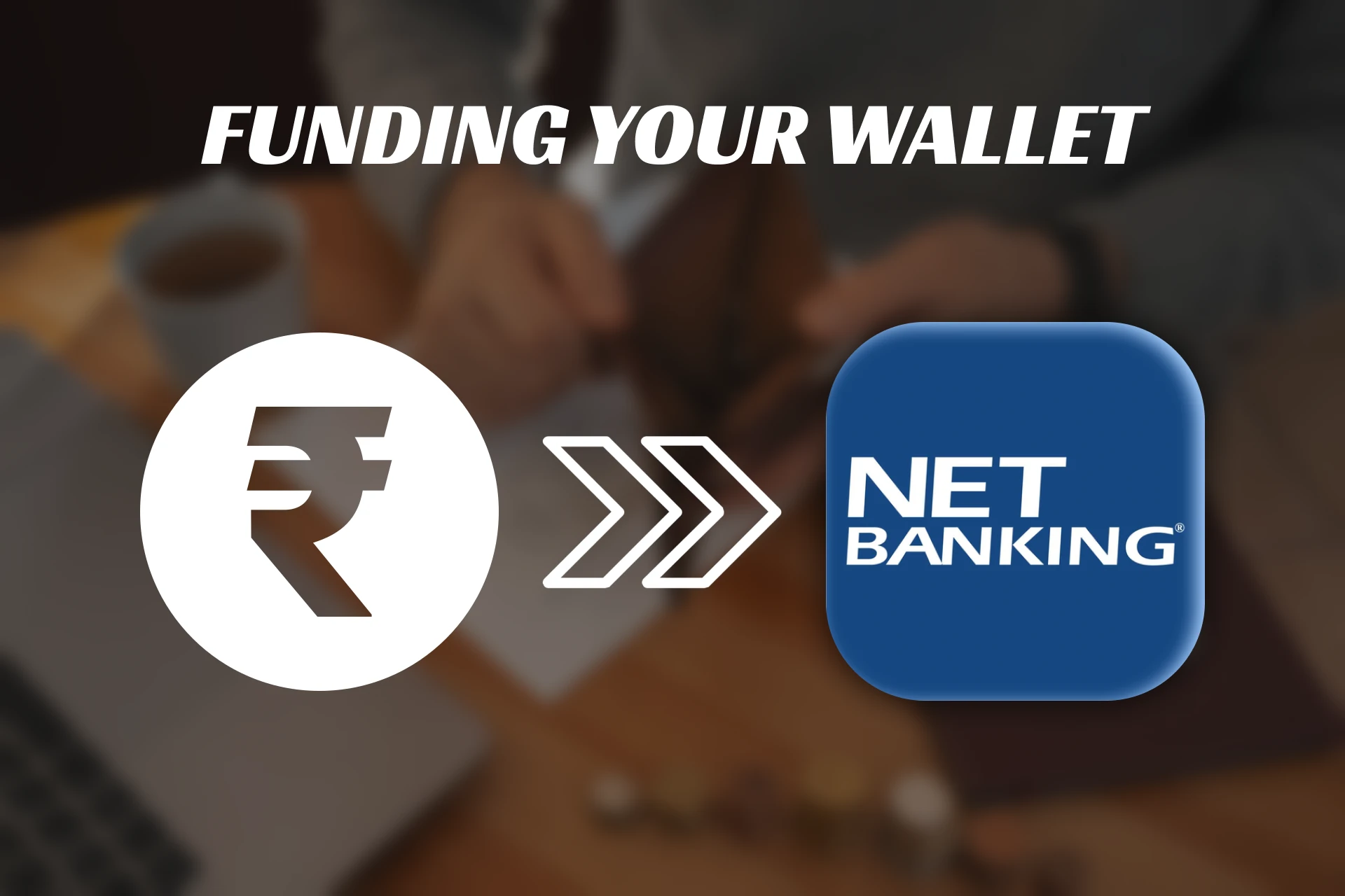 Once the NetBanking account is active fund it.