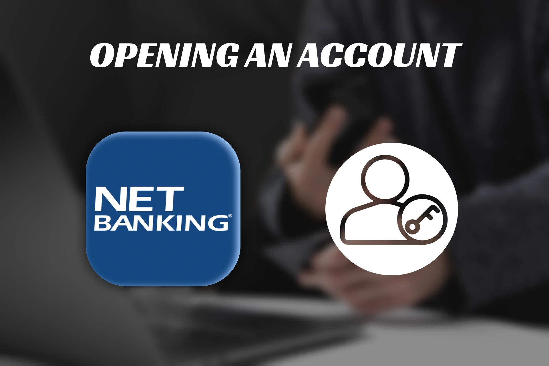 Set up NetBanking account with your bank.