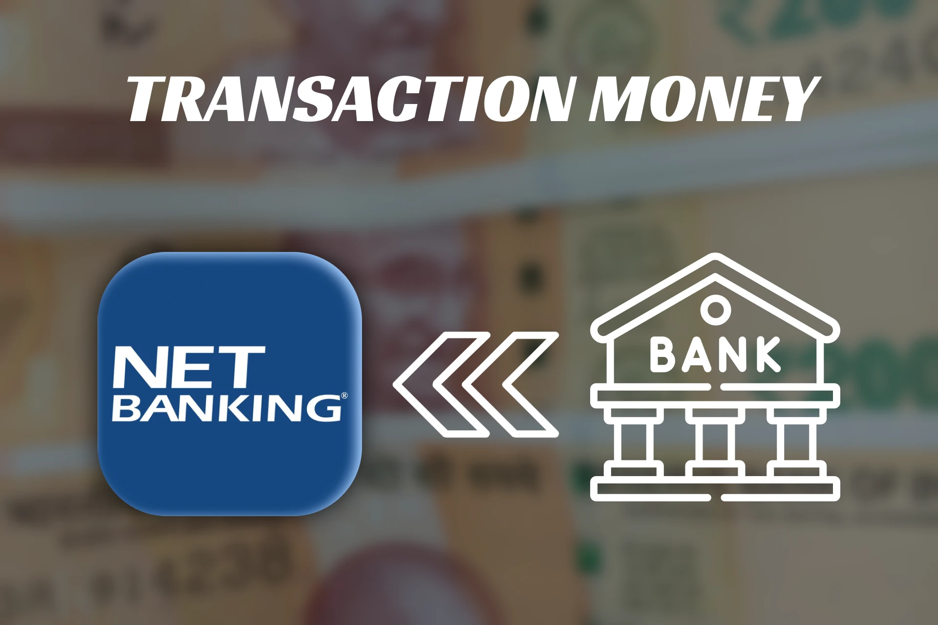 Learn how to transfer money from Indian bank to a NetBanking account.