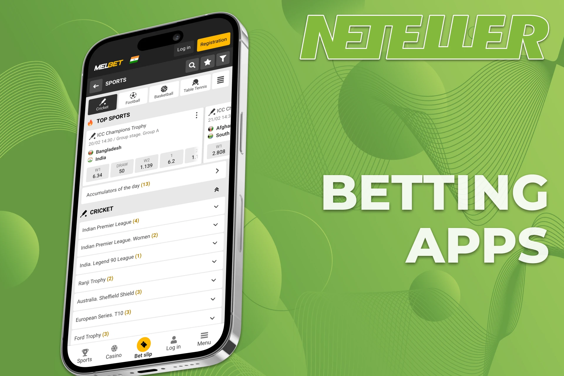 Here are some apps that accept Neteller.