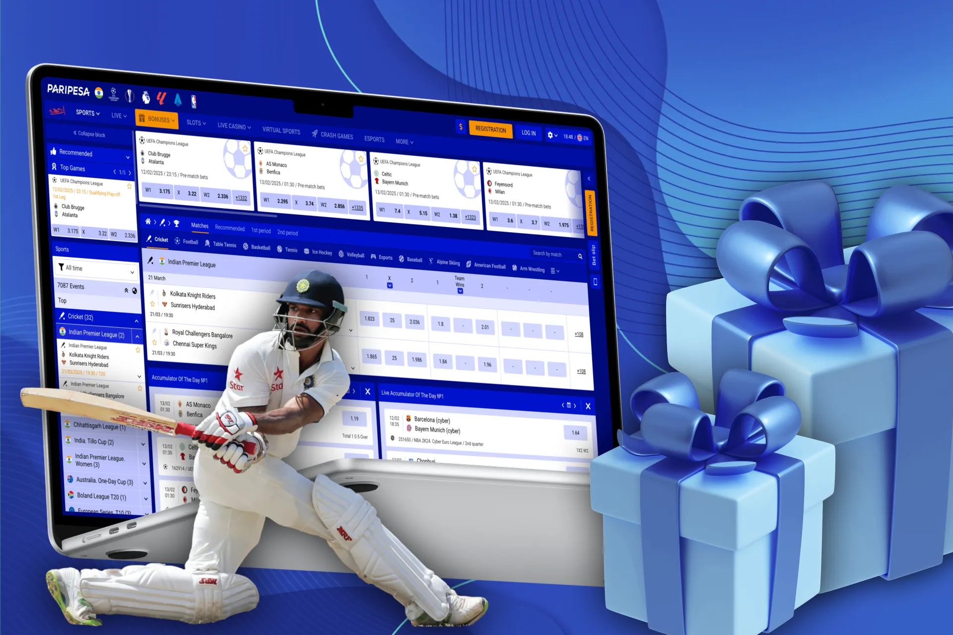 Use popular payment method for online PayTM betting.