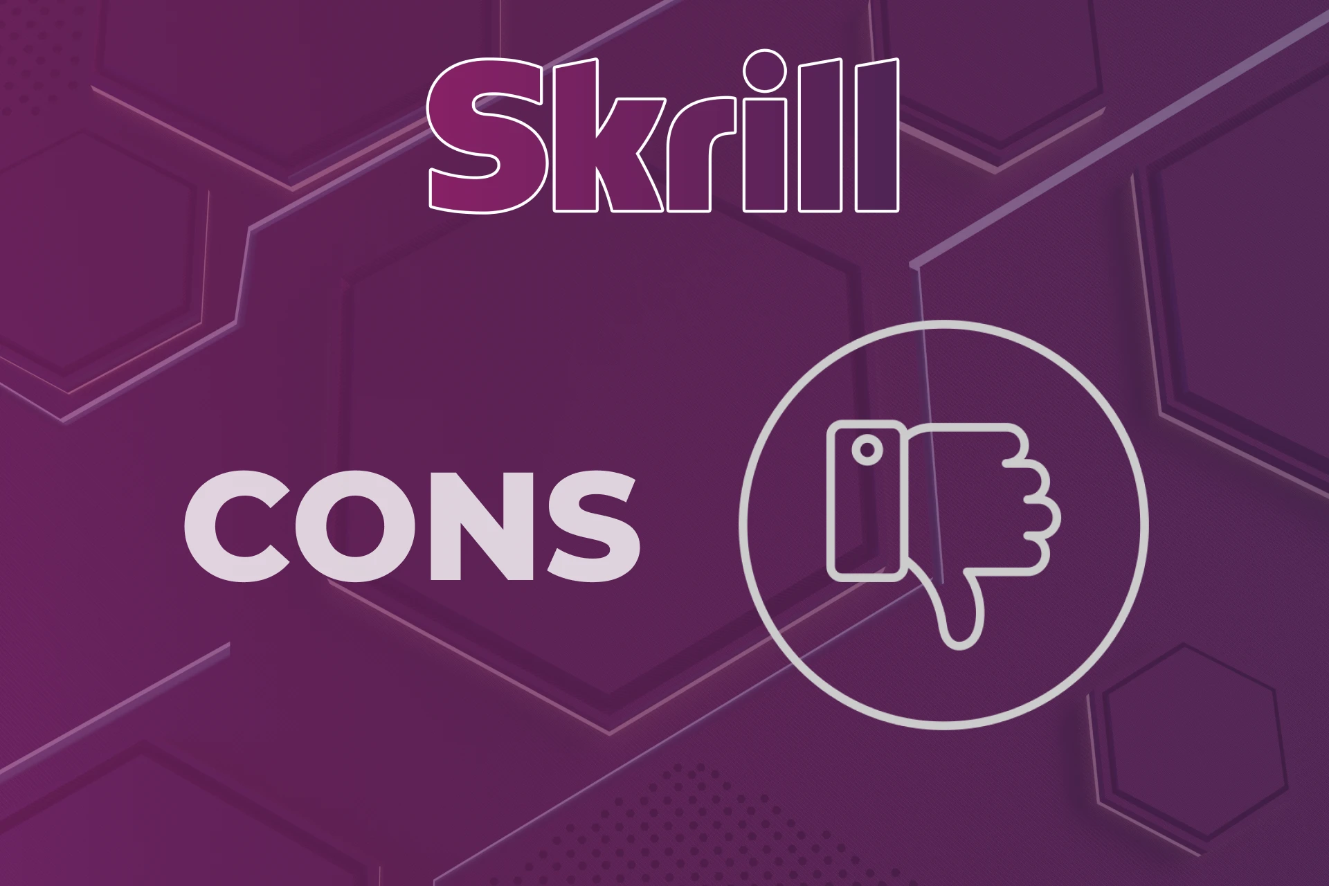 Some betting sites set limits on Skrill withdrawals.