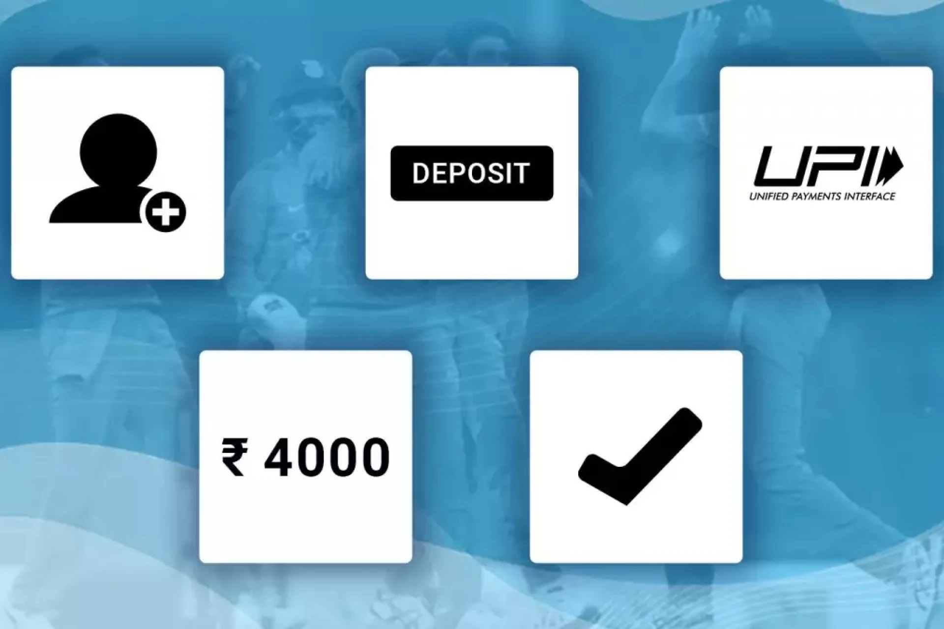 Do the following to deposit on a betting site with UPI.