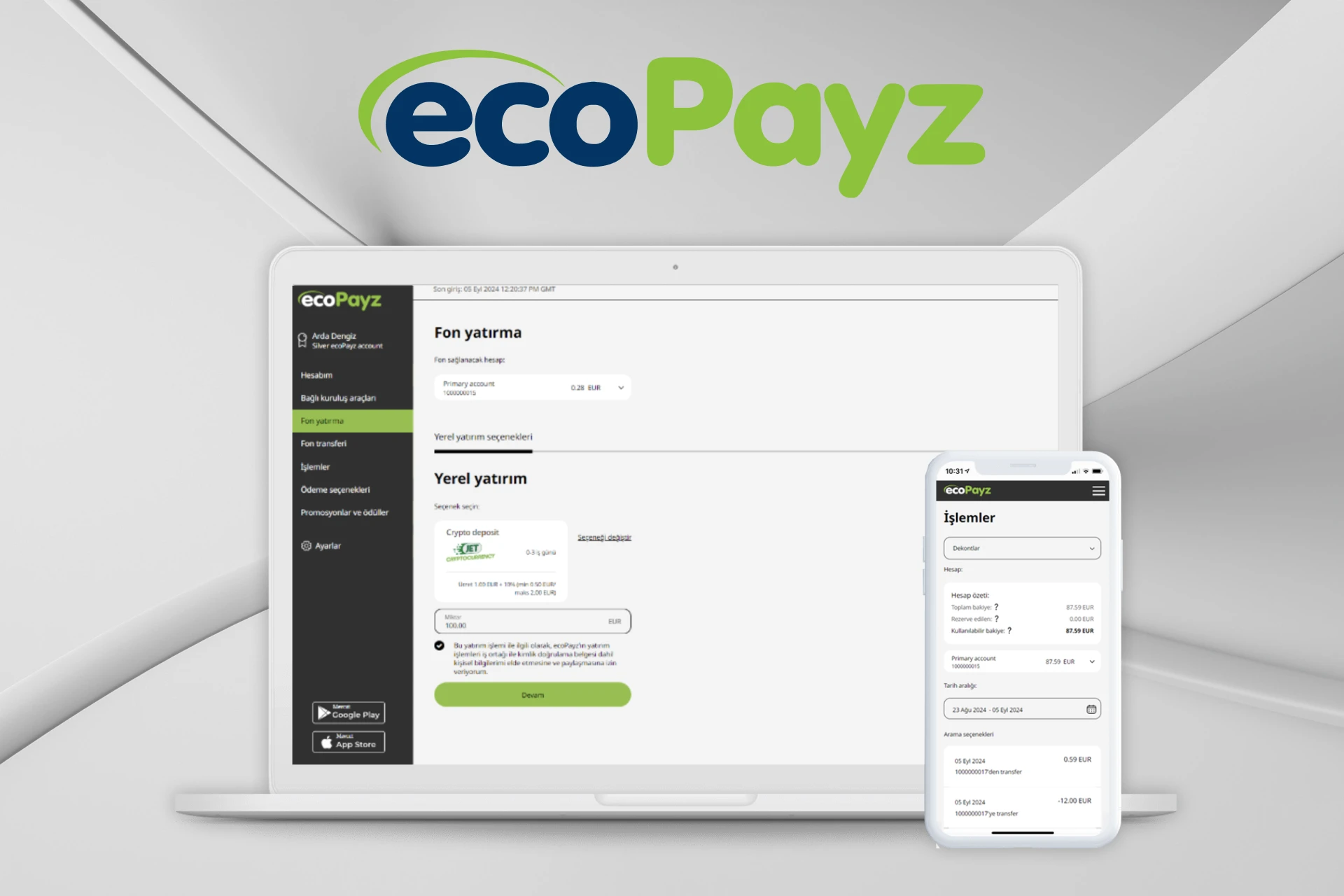 EcoPayz works for deposits and withdrawals at many online casinos.